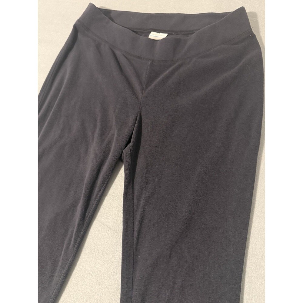 Columbia Size XL Womens Black Fleece Pull On Soft Pants - Picture 3 of 7